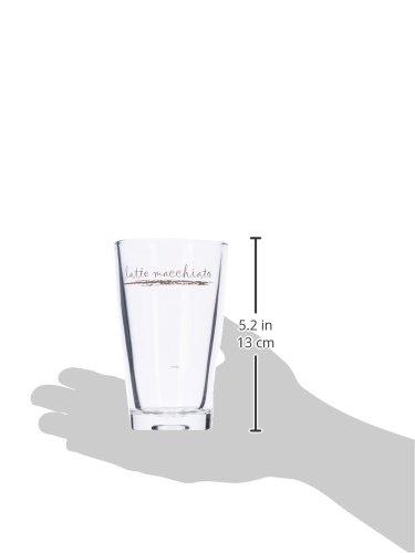 WMF Barista Juego de 2 Vasos Latte Machiatto, Cristal, Vidrio