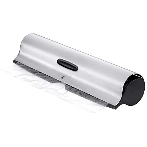 WMF Gourmet Dispensador Film, Acero Inoxidable Mate, 5,5 x 6,4 x 32 cm