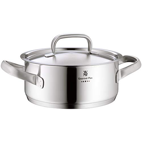 WMF Gourmet Plus Cacerola, Acero Inoxidable, 20 cm
