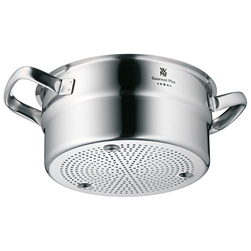 WMF Gourmet Plus Interior para cocción al Vapor, Acero Inoxidable Mate, 20 cm