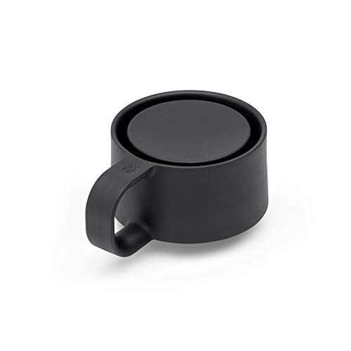 WMF Impulse Travel Mug - Taza térmica (acero inoxidable, 0,3 l, cierre automático, apertura de 360°, mantiene las bebidas calientes y frías durante 6 horas, 12 horas