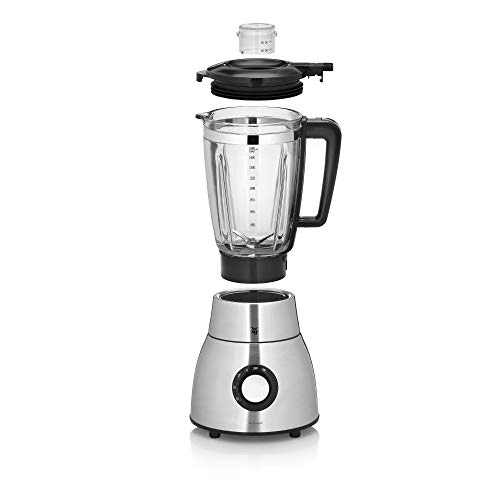 WMF Kult Pro - Batidora (Batidora de varillas, Negro, Plata, Ice crushing, Mezcla, 1,8 L, 24000 RPM, Giratorio)