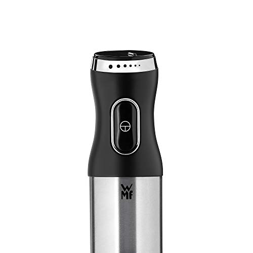WMF KULT X Licuadora (Batidora de inmersión, Metálico, Acero inoxidable, 220 - 240, 50/60), Negro, 600W