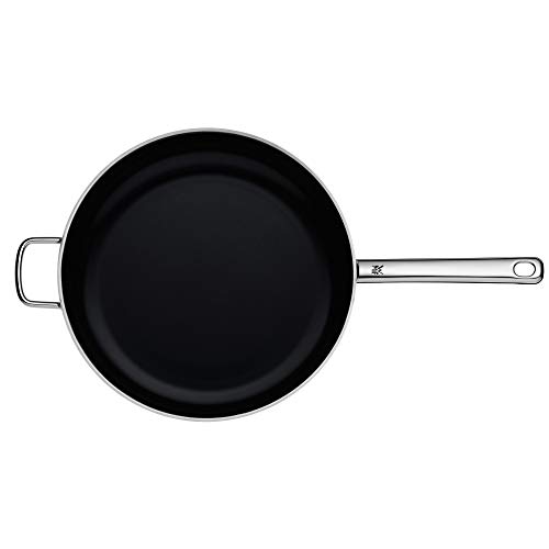 WMF Sartén con asa, Cerámica, Acero Inoxidable Pulido, 32 cm