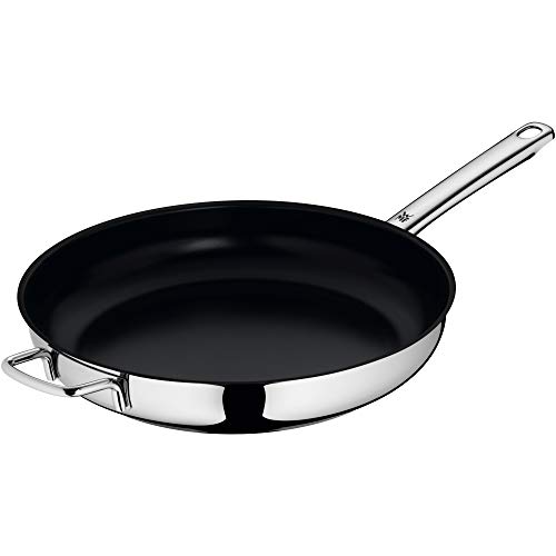 WMF Sartén con asa, Cerámica, Acero Inoxidable Pulido, 32 cm