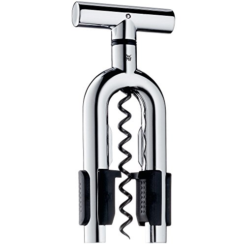 WMF Vino Sacacorchos con ajustador, Acero Inoxidable Pulido