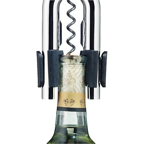 WMF Vino Sacacorchos con ajustador, Acero Inoxidable Pulido