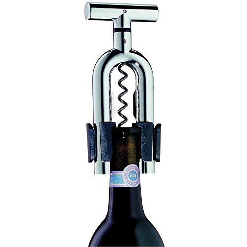 WMF Vino Sacacorchos con ajustador, Material sintético, Acero Inoxidable Pulido