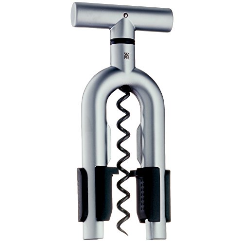 WMF Vino Sacacorchos con ajustador, Material sintético, Acero Inoxidable Pulido