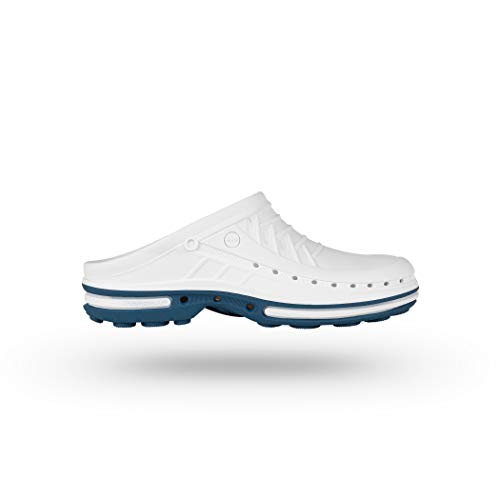 WOCK Clog S/Tira Azul/Blanco 35/36