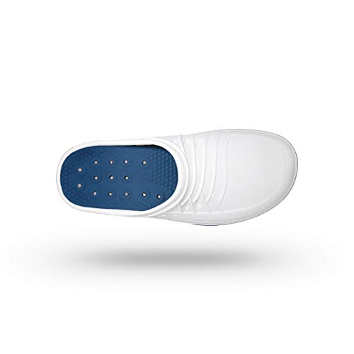 WOCK Clog S/Tira Azul/Blanco 35/36