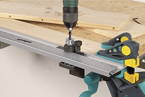 Wolfcraft 4650000 - Guía de espigado para espigas (ce) ø 5, 6, 8, 10 mm para ensamblajes