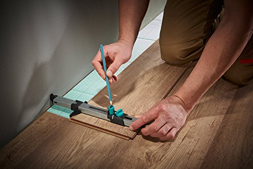 Wolfcraft 6952000 Ajustador de laminado para una medición exacta de la última tabla