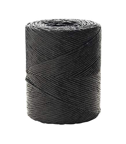 WOLFPACK LINEA PROFESIONAL 16011005 Cuerda Rafia Bobina 750 Gramos Color Negro
