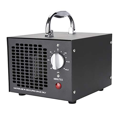 wolketon generador de ozono 5,000mg / h, purificador de Aire de ozono con Temporizador, ozonizador de Dispositivo de ozono 65W para Habitaciones