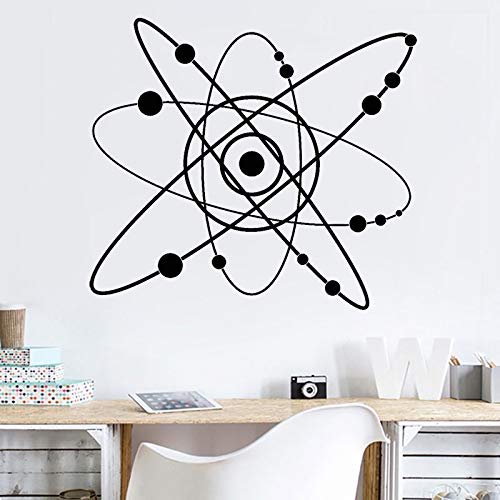 wopiaol Química A Labora Vinilo Tatuajes de Pared Ciencia Escuela Oficina Ciencias exactas Aprendizaje Pegatinas Decoración extraíble de la habitación