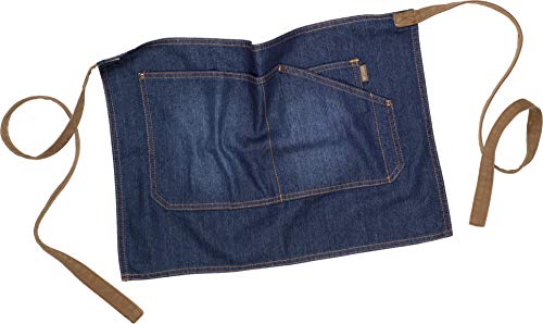 WORKTEAM - Delantal Corto Vaquero M711 Hombre Vaquero U