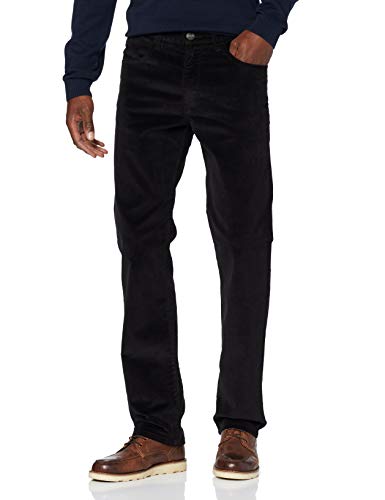 Wrangler Arizona Pantalones, Negro (Black), 33W / 32L para Hombre