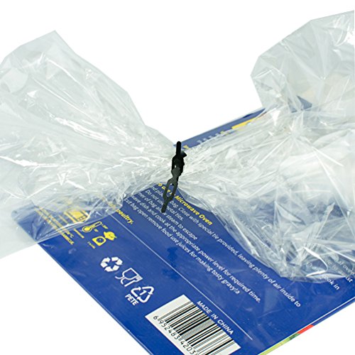 WRAPOK Bolsas para horno de cocina para la carne de pollo de Turquía Carne de aves de corral Pescado Vegetal de mariscos - 4 bolsas (17 x 21.5 pulgadas)