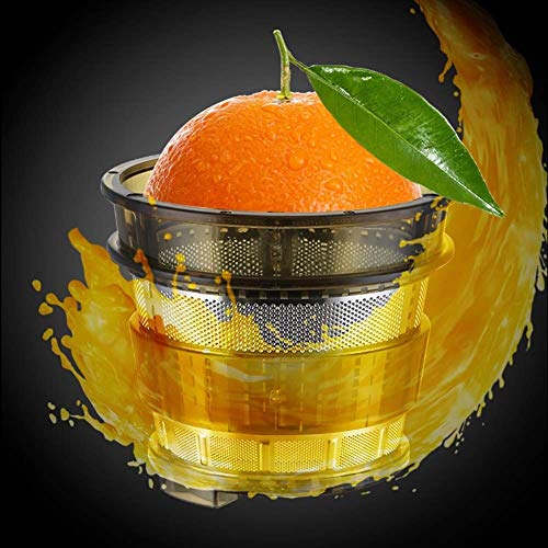 WSJTT Juicer Ultra 250W Power, máquina limpiadora de jugos centrífuga de Easy Clean Extractor, Canal de alimentación Ancho de 3.14 Pulgadas para Vegetales de Frutas Enteras, antigoteo, c