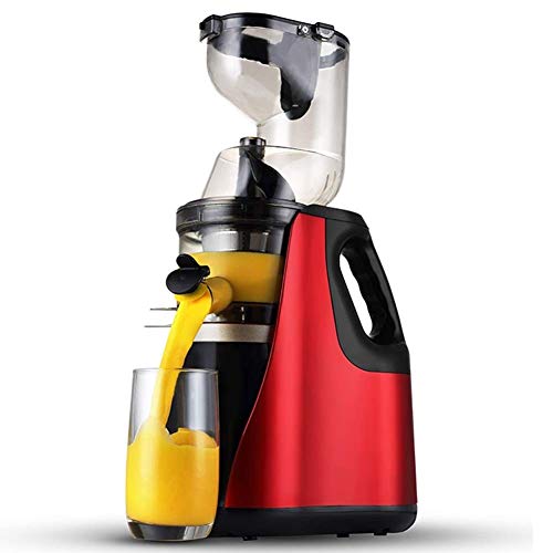 WSJTT Juicer Ultra 250W Power, máquina limpiadora de jugos centrífuga de Easy Clean Extractor, Canal de alimentación Ancho de 3.14 Pulgadas para Vegetales de Frutas Enteras, antigoteo, c