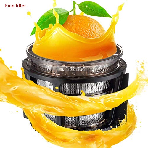WSJTT Juicer Ultra 250W Power, máquina limpiadora de jugos centrífuga de Easy Clean Extractor, Canal de alimentación Ancho de 3.14 Pulgadas para Vegetales de Frutas Enteras, antigoteo, c