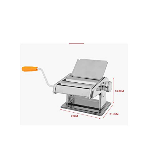 WSSW Máquina de Pasta Utensilios de Cocina Máquina de Pasta Herramientas de Pasta Pasta Italiana Máquina de Fideos domésticos Máquina de laminación de Fideos Tipo Dividida Máquina de pr Two Knives