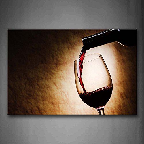 wtnhz Sin Marco catálogo de, Sin Marco Arte de la Pared Fotos Botella de Vino Lienzo Impresión Modern Food P 60x90cm