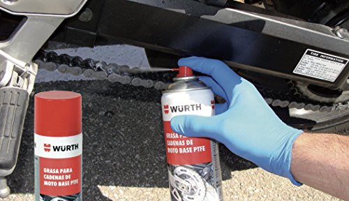Wurth Grasa Cadenas de Moto con Base PTFE