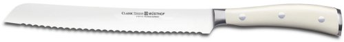 Wüsthof Classic Ikon 8-Inch Bread Cuchillo, Creme