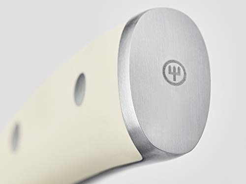 Wüsthof Classic Ikon Crème 1040432207 - Cuchillo de pelar (hoja de 7 cm, forjado, mango de color blanco)