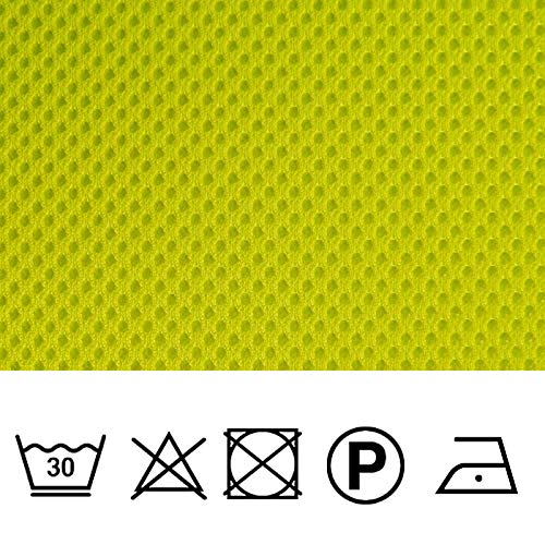 www.telasactivas.es Air Mesh - Malla 3D - Circulación de Aire y transpirabilidad - Verde Claro - por Metro