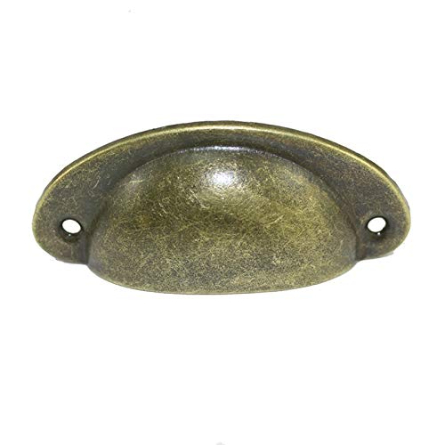WXL Accesorios Metal Retro de la Cocina de la Puerta del gabinete del cajón Armario Tirador Mango Perillas Muebles al por Mayor Mangos y Asas para menaje (Color : Black)