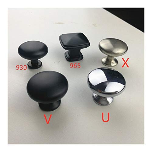 WXL Accesorios Variedad Acero Inoxidable del Estilo de la Puerta del gabinete del cajón Armario Tirador Mango Perillas Muebles al por Mayor Mangos y Asas para menaje (Color : Z)