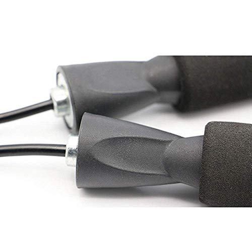 WYJBD Pierde Ningún Marca Cuerda Correas Velocidad de Saltar Saltar Deportes Ajustables Peso Ejercicio Gimnasio Crossfit de Entrenamiento (Color: Negro, Tamaño: Libre) (Color : Black, Size : Free)