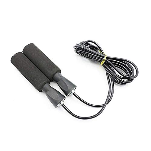 WYJBD Pierde Ningún Marca Cuerda Correas Velocidad de Saltar Saltar Deportes Ajustables Peso Ejercicio Gimnasio Crossfit de Entrenamiento (Color: Negro, Tamaño: Libre) (Color : Black, Size : Free)