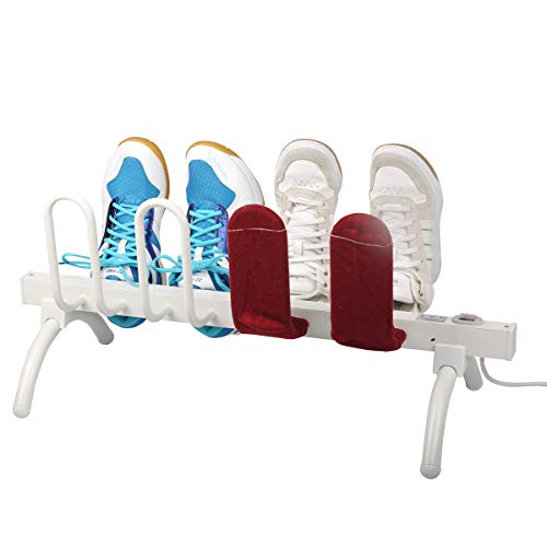 WYZXR Secador de Botas Secador de Zapatos, Secador de Zapatos, Temperatura Inteligente, Bajo Consumo de energía, 4 Pares de Zapatos y Zapatos al Mismo Tiempo, Hogar, Hotel