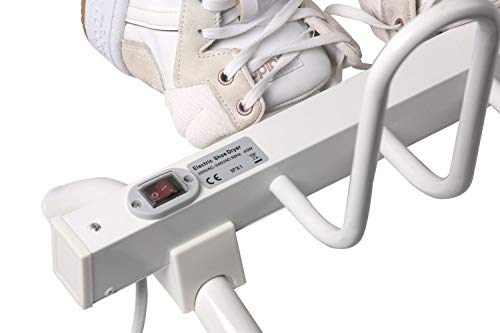 WYZXR Secador de Botas Secador de Zapatos, Secador de Zapatos, Temperatura Inteligente, Bajo Consumo de energía, 4 Pares de Zapatos y Zapatos al Mismo Tiempo, Hogar, Hotel