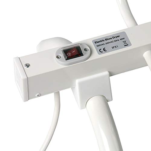 WYZXR Secador de Botas Secador de Zapatos, Secador de Zapatos, Temperatura Inteligente, Bajo Consumo de energía, 4 Pares de Zapatos y Zapatos al Mismo Tiempo, Hogar, Hotel