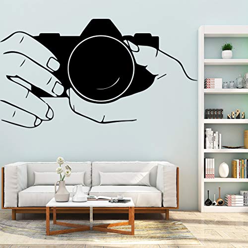 wZUN Cámara Pegatinas de Pared Pegatinas de decoración de la casa Personalidad Sala de Estar Creativa Sala de niños Fondo de Pantalla 45x81cm