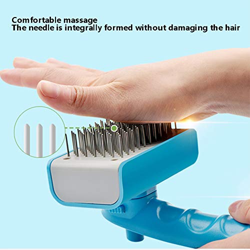 X10 Cepillo de Cuidado Personal para Mascotas Cepillos de Limpieza automática para Perros y Gatos Cabello Largo y Grueso La Mejor Herramienta de eliminación de Mascotas