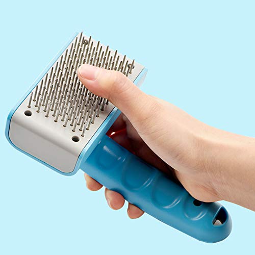 X10 Cepillo de Cuidado Personal para Mascotas Cepillos de Limpieza automática para Perros y Gatos Cabello Largo y Grueso La Mejor Herramienta de eliminación de Mascotas