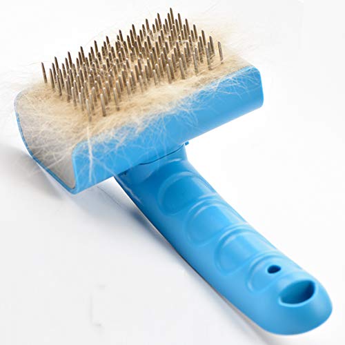 X10 Cepillo de Cuidado Personal para Mascotas Cepillos de Limpieza automática para Perros y Gatos Cabello Largo y Grueso La Mejor Herramienta de eliminación de Mascotas