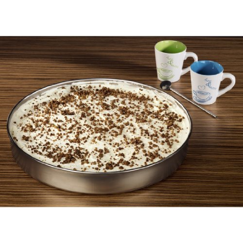 Xavax 111502 Alrededor Acero Inoxidable Plata 1pieza(s) - Plato (Alrededor, Acero Inoxidable, Plata, 360 mm, 60 mm, 1 Pieza(s))