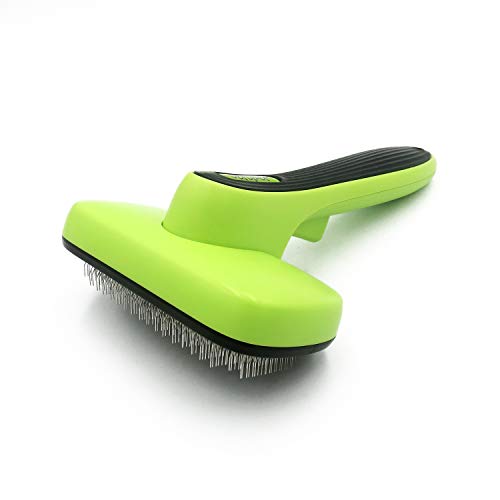 xb Cepillo de Cuidado Personal para Mascotas Cepillos de Limpieza automática para Perros y Gatos Cabello Largo y Grueso La Mejor Herramienta de eliminación de Mascotas