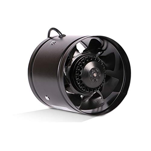 Xcmenl Ventilador Extractor 65W Ventilador de ventilación de conducto, Ventilador de conducto 200mm ventilación por extracción de viviendas baños, cocinas