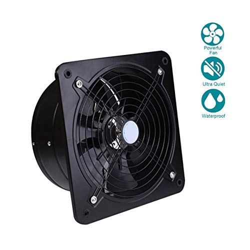 Xcmenl Ventilador Extractor De Baño De 200 Mm, 80W Ventilación Súper Silenciosa con Motor De Cobre para Salas De Reuniones De Cocina De Restaurante
