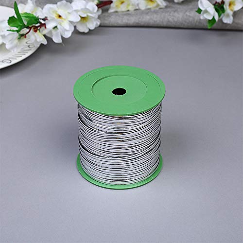 XFentech Twist Ties - Hierro de Alambre Cierre de Torsion de Corbata Bolsa de Lollipops Dulces Galleta, Dorado, 360m