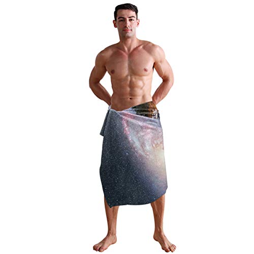 XiangHeFu Ducha Altamente Absorbente Uso múltiple Noche Edificios Barcos Canal Cielo y Vía Láctea Baño Toalla de Manos SPA Ultra Suave