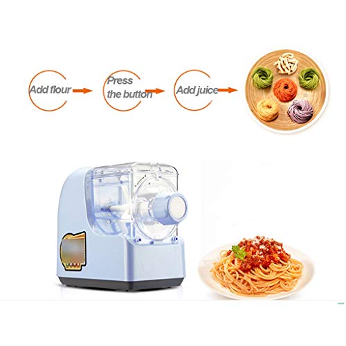 xiaokeai Máquina para Hacer Pasta Pastas y Compacto Robot de Cocina Pasta Fresca Que Hace la máquina Espaguetis MachineSmart eléctrico máquina de los tallarines Máquina Pasta Fresca